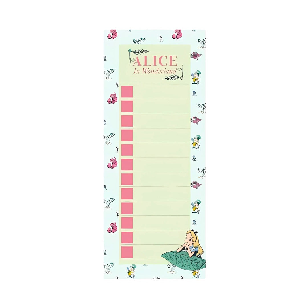 Alice in Wonderland Magnetic To-Do List