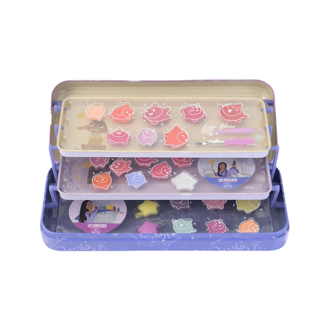 Lip Smacker Disney Wish Triple-Tier Beauty Tin