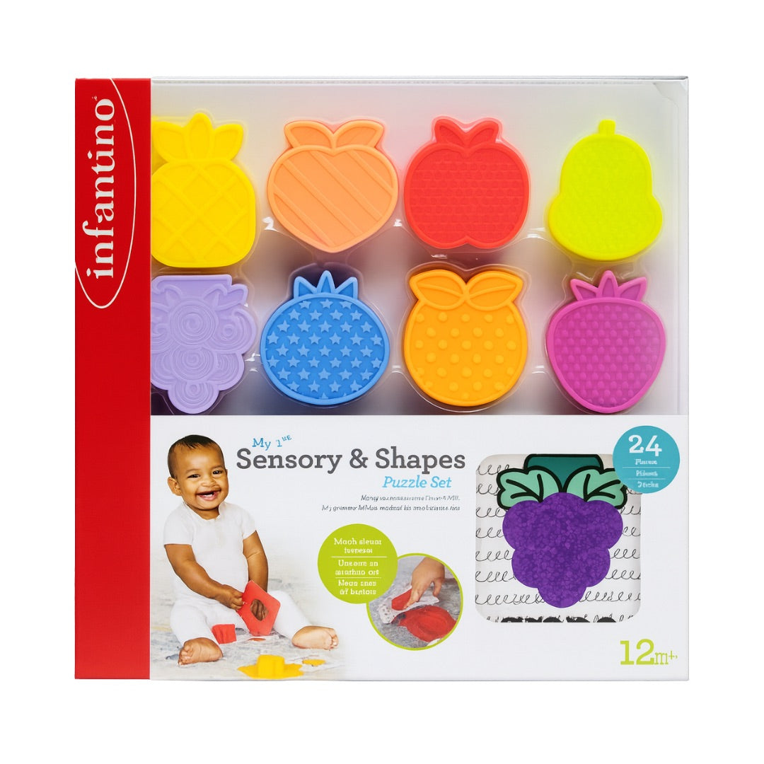 Infantino My First Sensory Puzzle Set