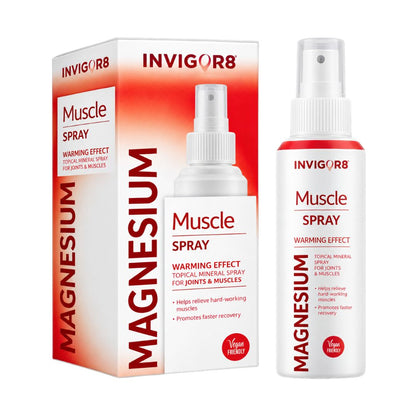 Invigor8 Magnesium Muscle Warming Spray
