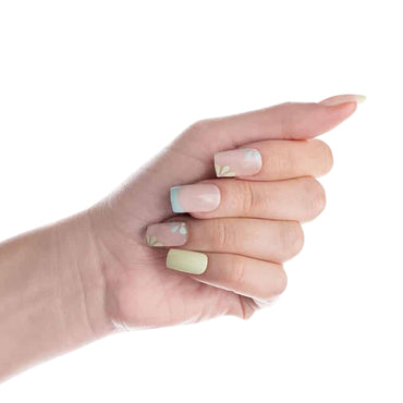 Invogue Groovy Baby Square Nails 24 Piece Set