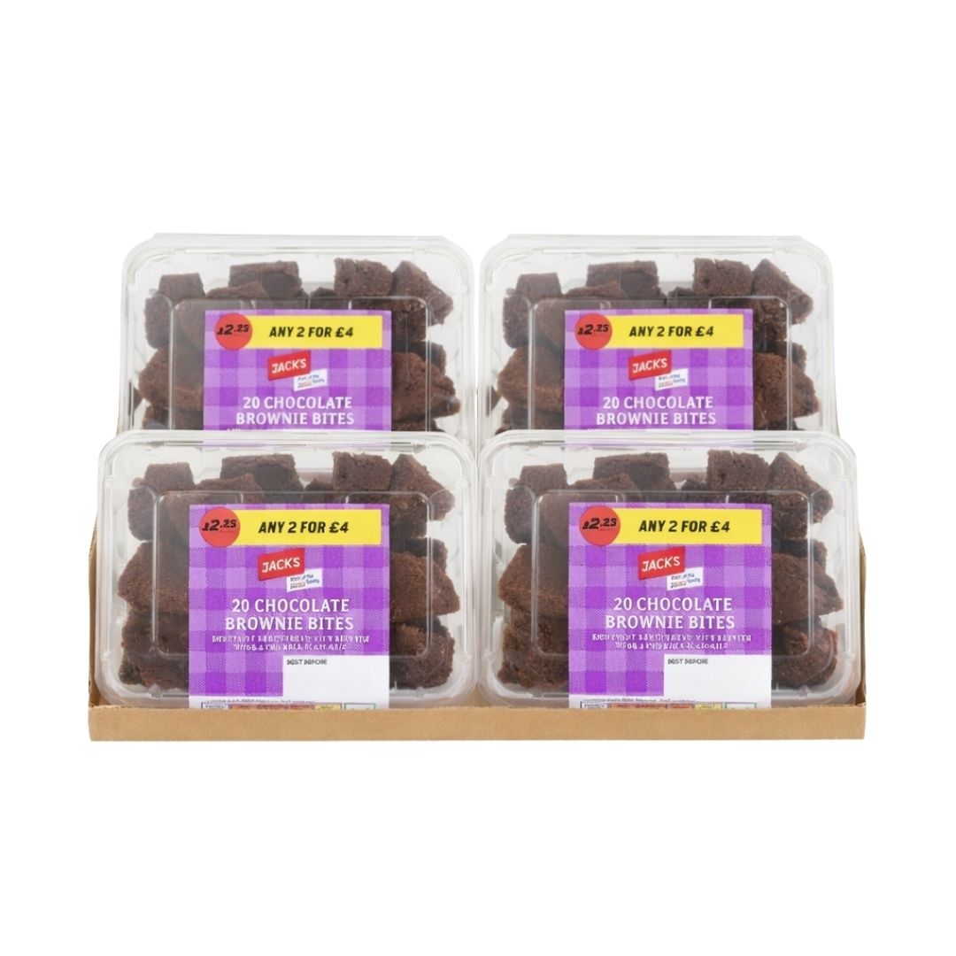Tesco Jack’s Chocolate Brownie Bites