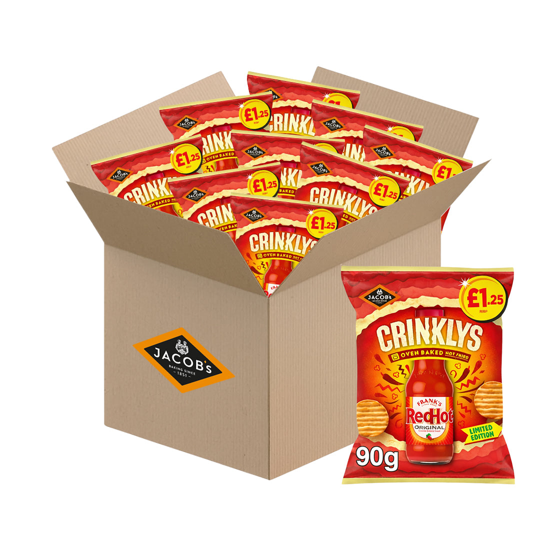 Jacob’s Crinklys Frank’s RedHot Limited Edition