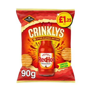 Jacob’s Crinklys Frank’s RedHot Limited Edition