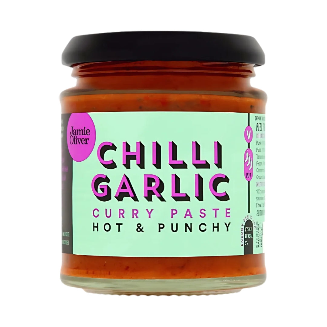 Jamie Oliver Chilli Garlic Hot & Punchy Curry Paste