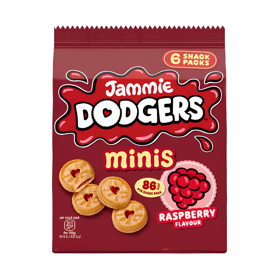 Jammie Dodgers Biscuit Minis Raspberry