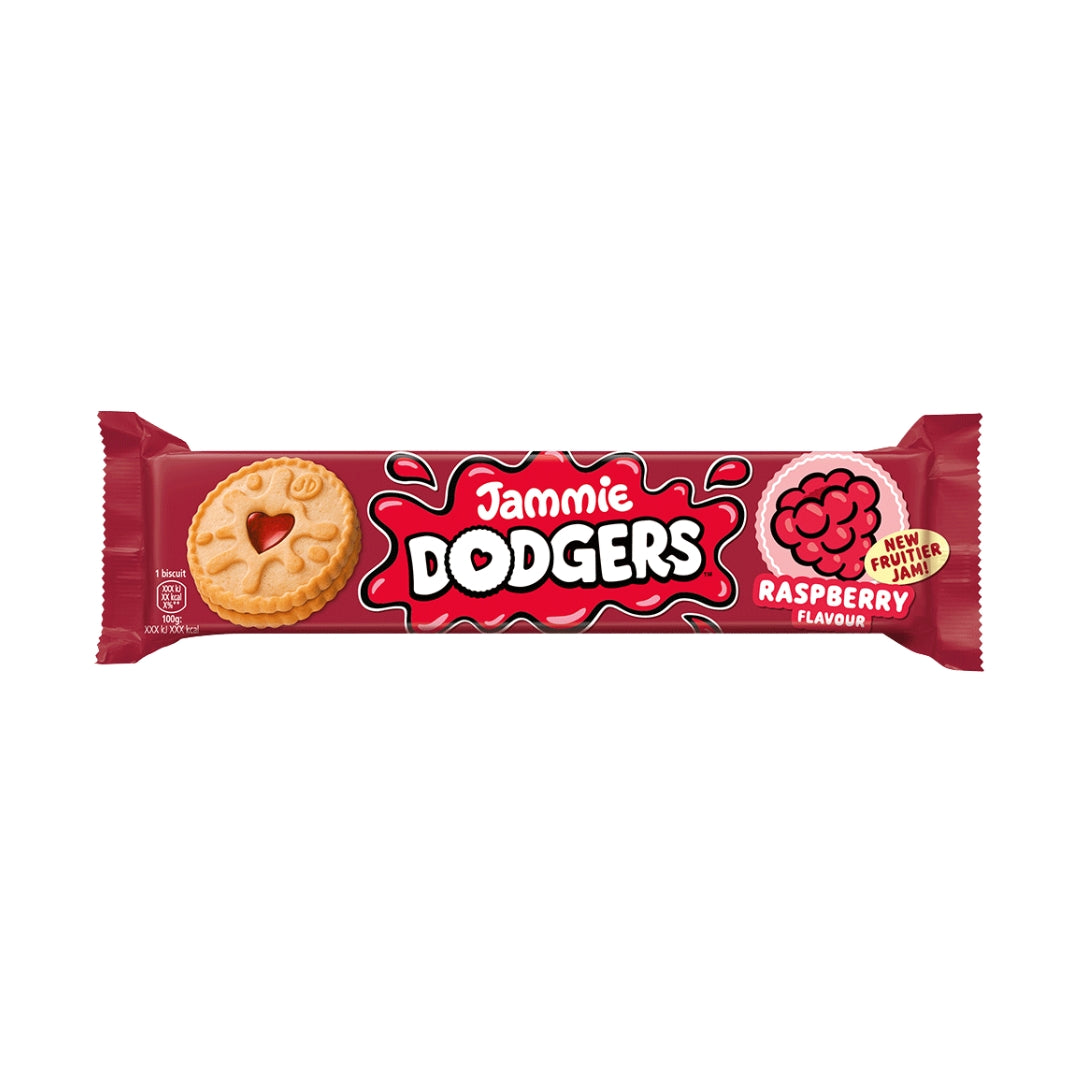 Jammie Dodgers Raspberry Flavour Biscuits