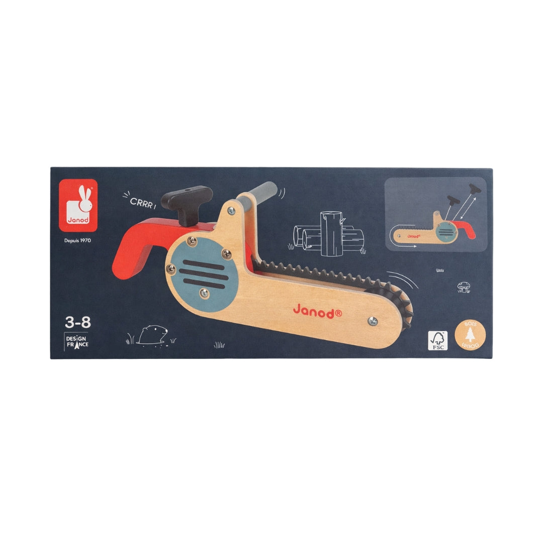 Janod Brico'Kids Wooden Chainsaw Toy