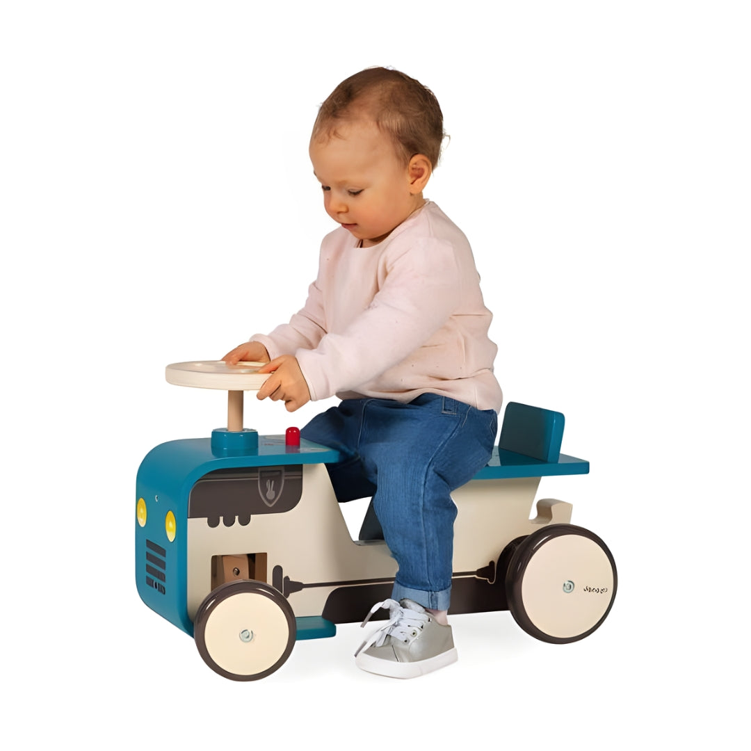 Janod Wooden Ride-On Tractor
