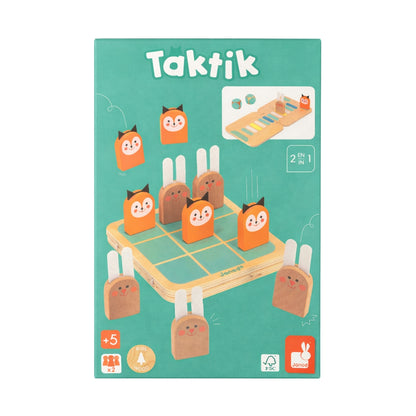 Janod Taktik 2-in-1 Rabbit & Fox Children’s Board Game