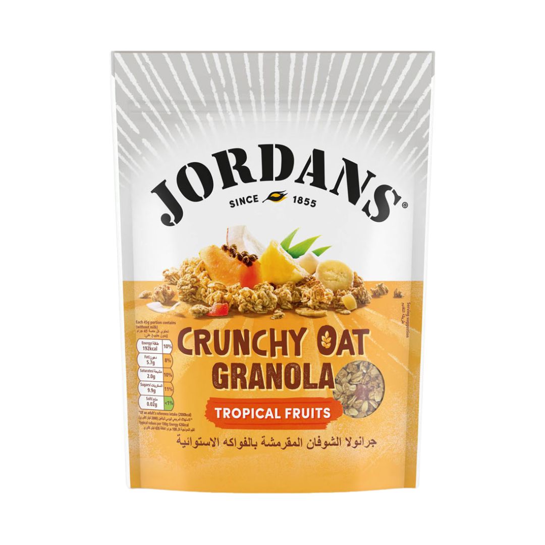 Jordans Tropical Fruits Crunchy Oat Granola