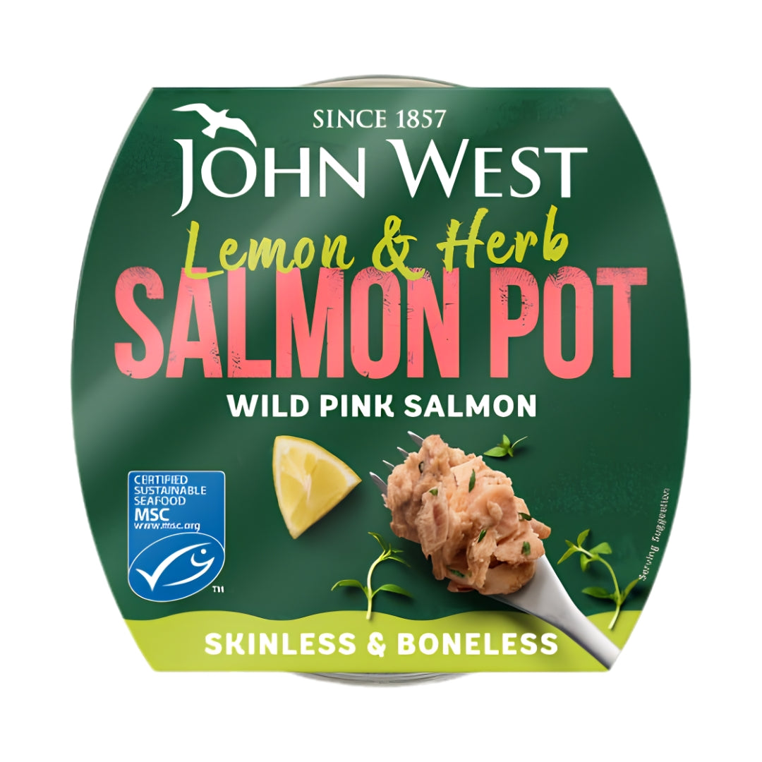 John West Wild Pink Salmon + Hint of Lemon & Herb