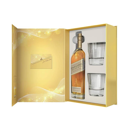Johnnie Walker Gold Label Reserve Gift Set With 2 Glasses