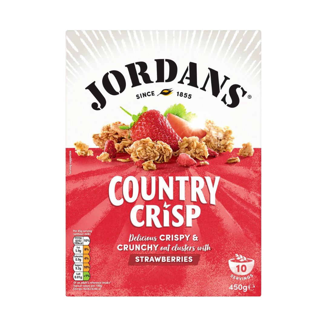 Jordans Country Crisp Sun Ripe Strawberry Cereal