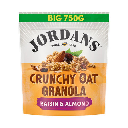 Jordans Crunchy Oat Granola Raisin & Almond Big 750g Pack