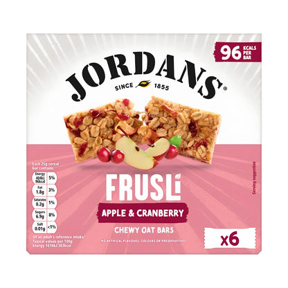 Jordans Frusli Apple & Cranberry Chewy Oat Bars