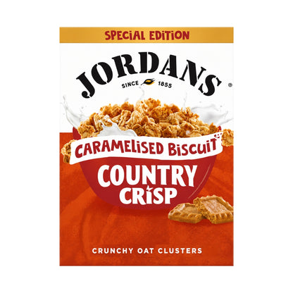 Jordans Caramelised Biscuit Country Crisp Breakfast Cereal
