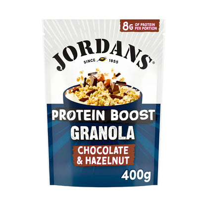 Jordans Protein Boost Chocolate & Hazelnut Granola