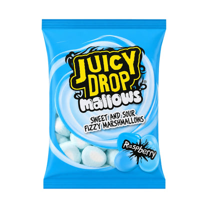 BULK SPECIAL Bazooka Juicy Drop Mallows Blue Raspberry