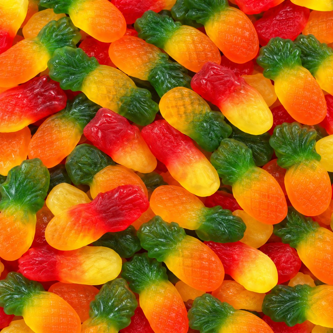 Jelly Pineapple Gummy Retro Pick N Mix Traditional Sweets