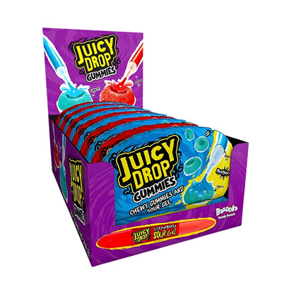 Bazooka Candy Brands Juicy Drops Gummies & Sour Gel