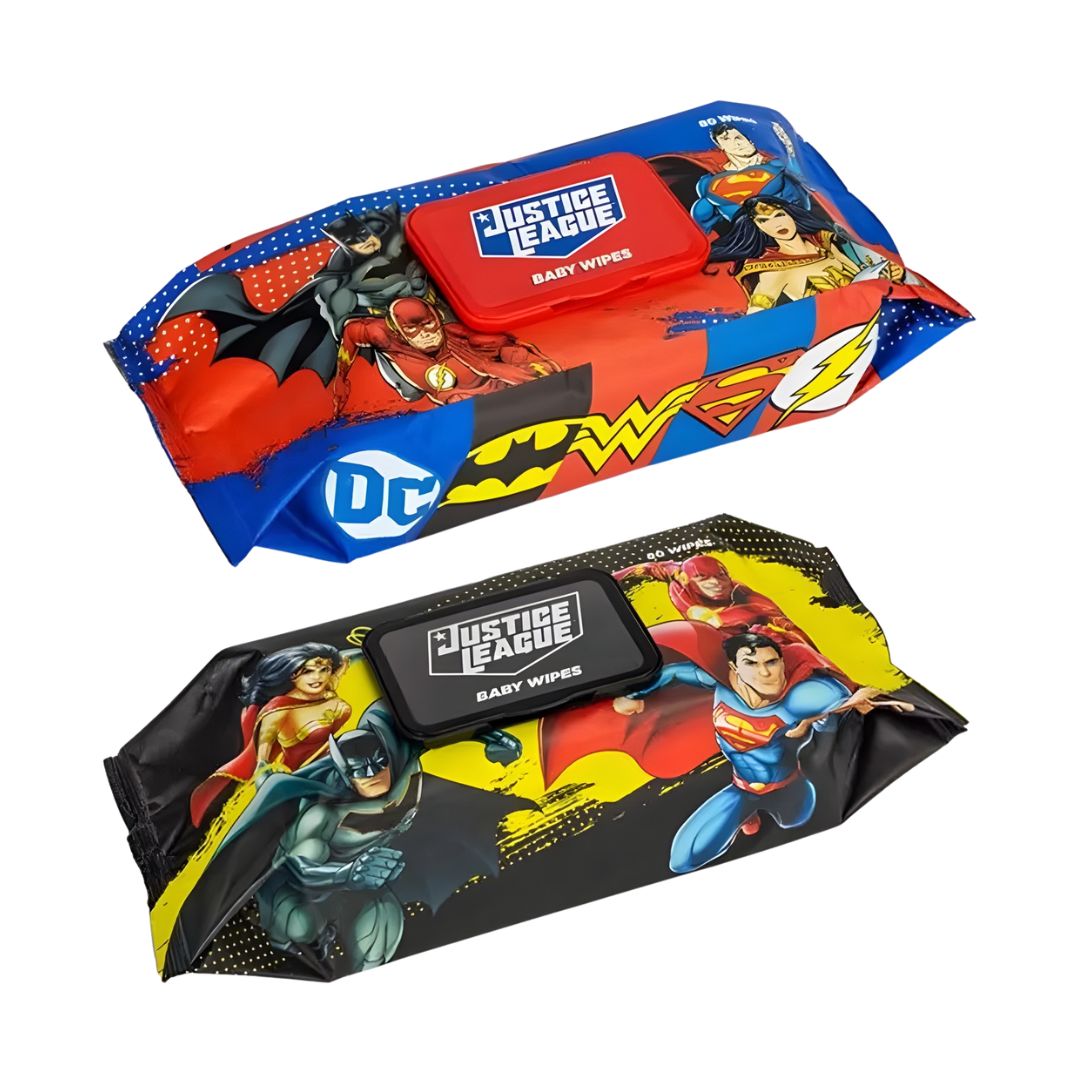 Justice League Baby Wet Cleaning Wipes