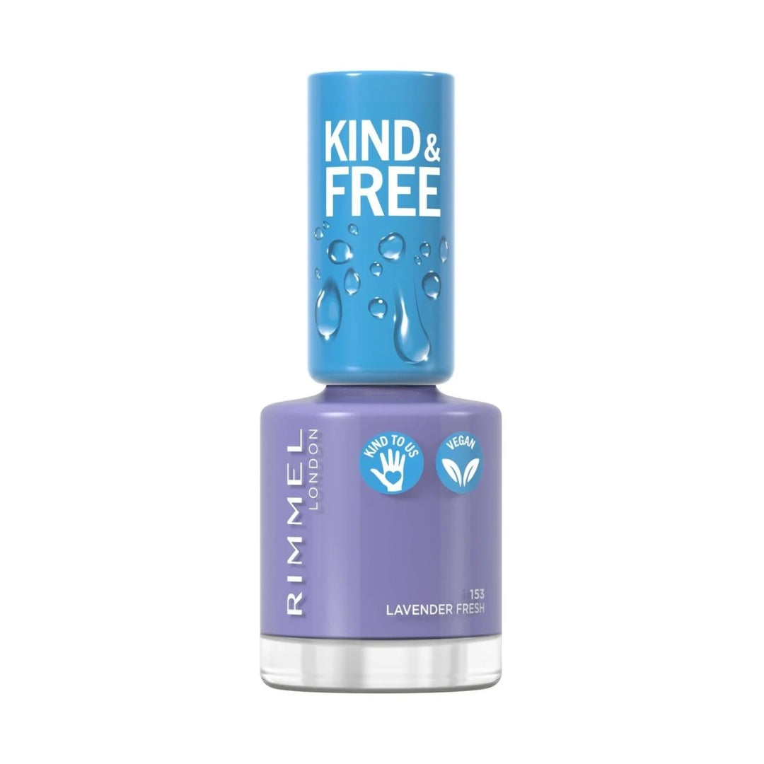 Rimmel London Kind & Free Clean Nail Polish 153 Lavender Light