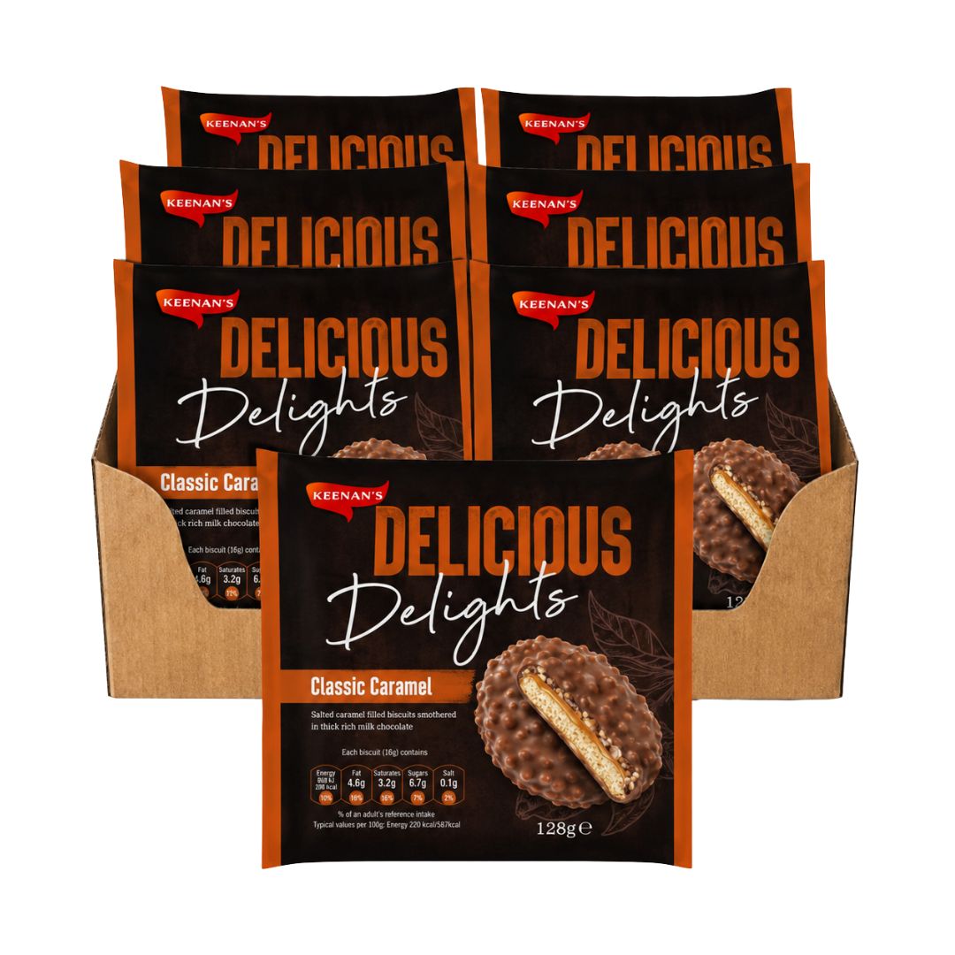 Keenan’s Delicious Delights Classic Caramel Biscuits