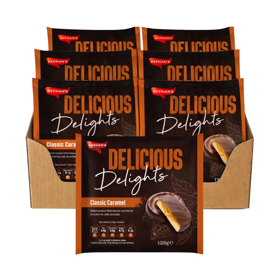 Keenan’s Delicious Delights Classic Caramel Biscuits