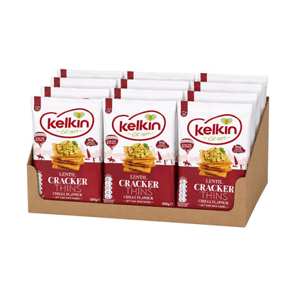 Kelkin Lentil Cracker Thins