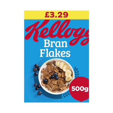 Kellogg's Bran Flakes Breakfast Cereal