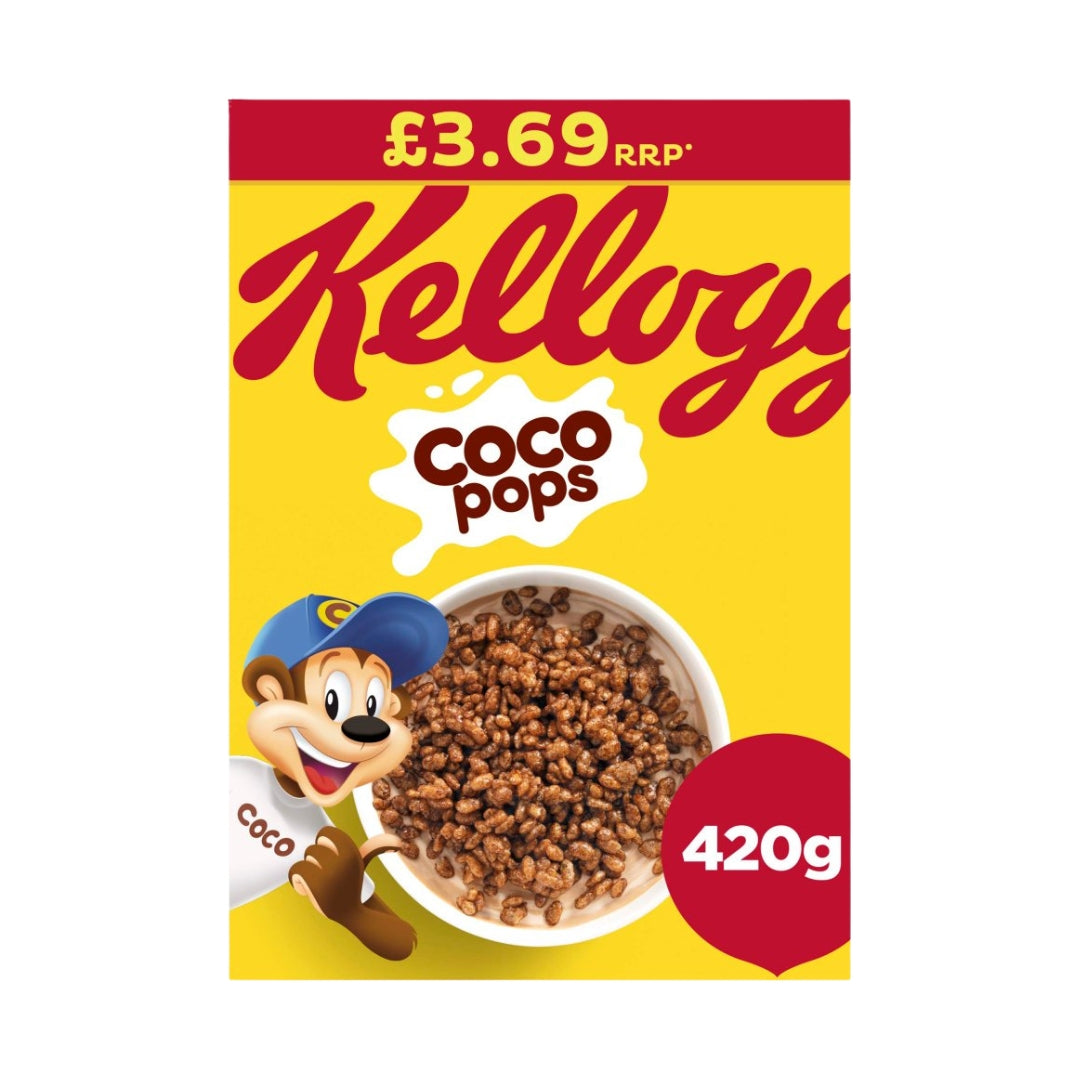 Kellogg's Coco Pops Breakfast Cereal