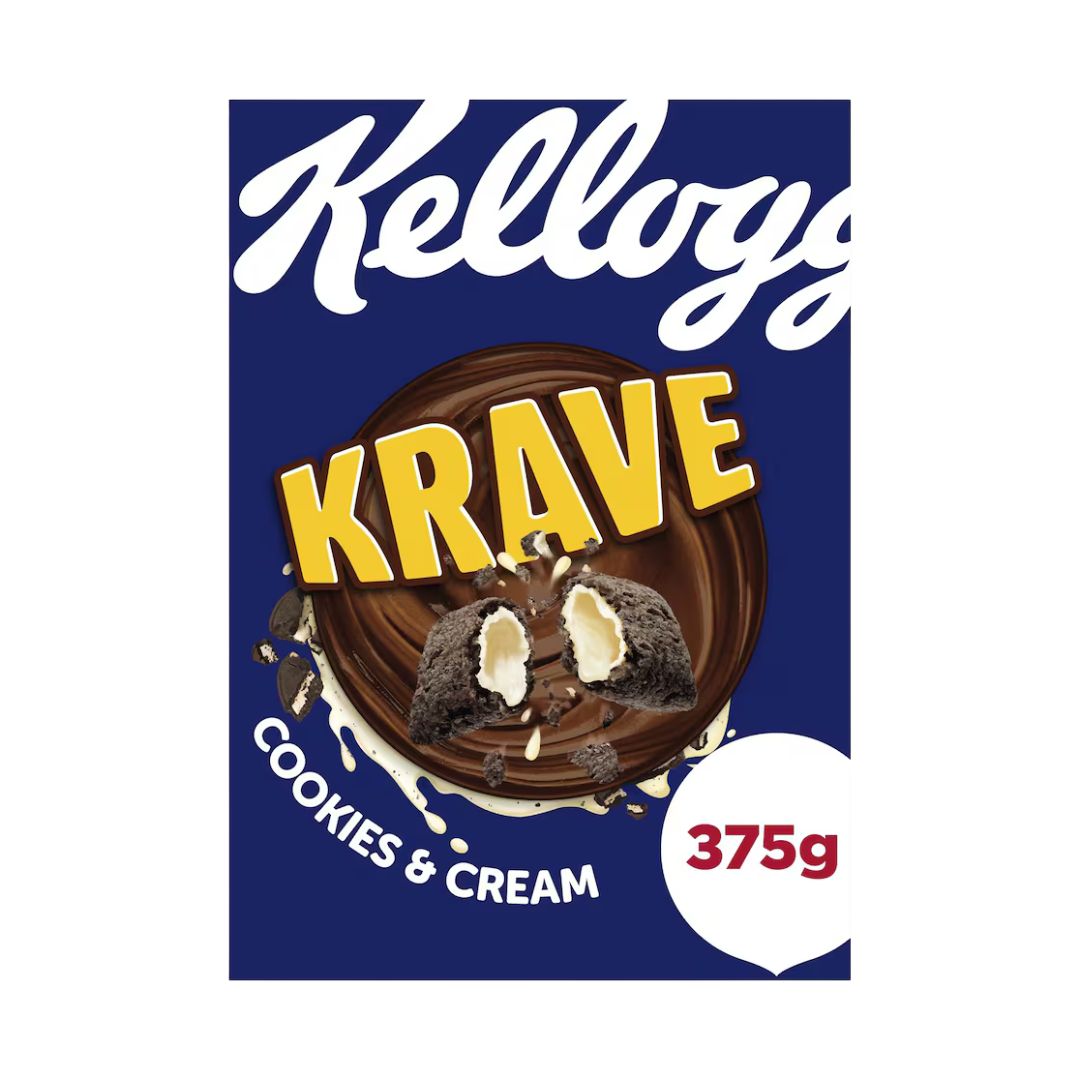Kellogg's Krave Cookies & Cream Cereal