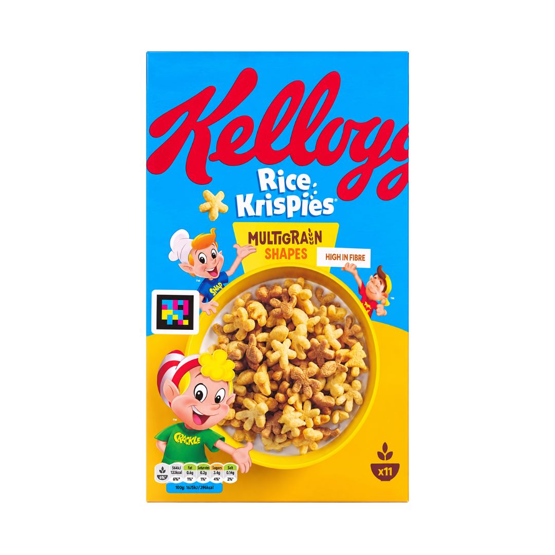 Kellogg's Rice Krispies Multigrain Shapes Cereal