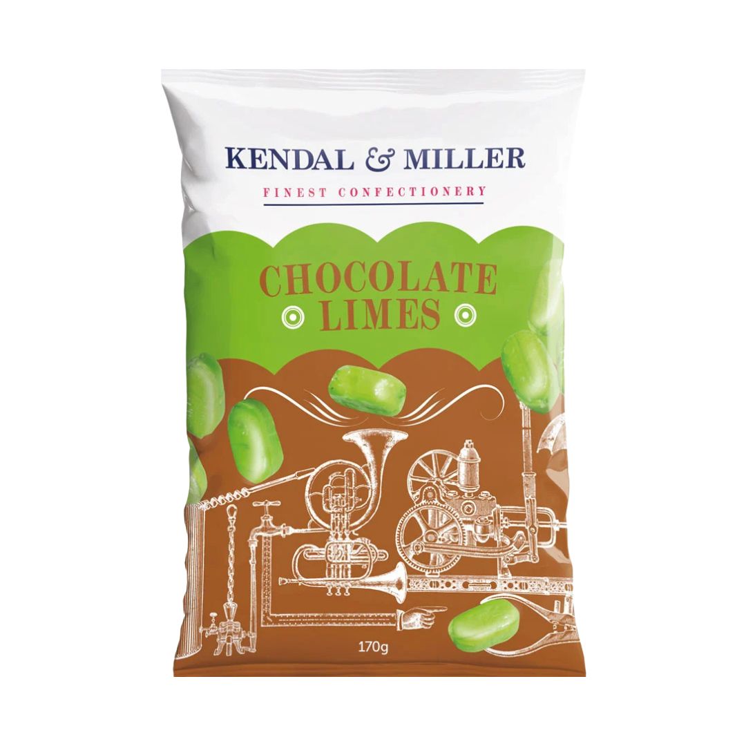Kendal & Miller Pick N Mix Sweets Chocolate Limes