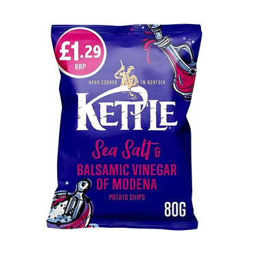 Kettle Chips Sea Salt & Balsamic Vinegar of Modena