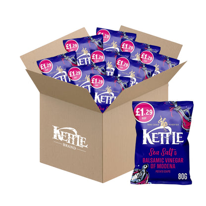 Kettle Chips Sea Salt & Balsamic Vinegar of Modena