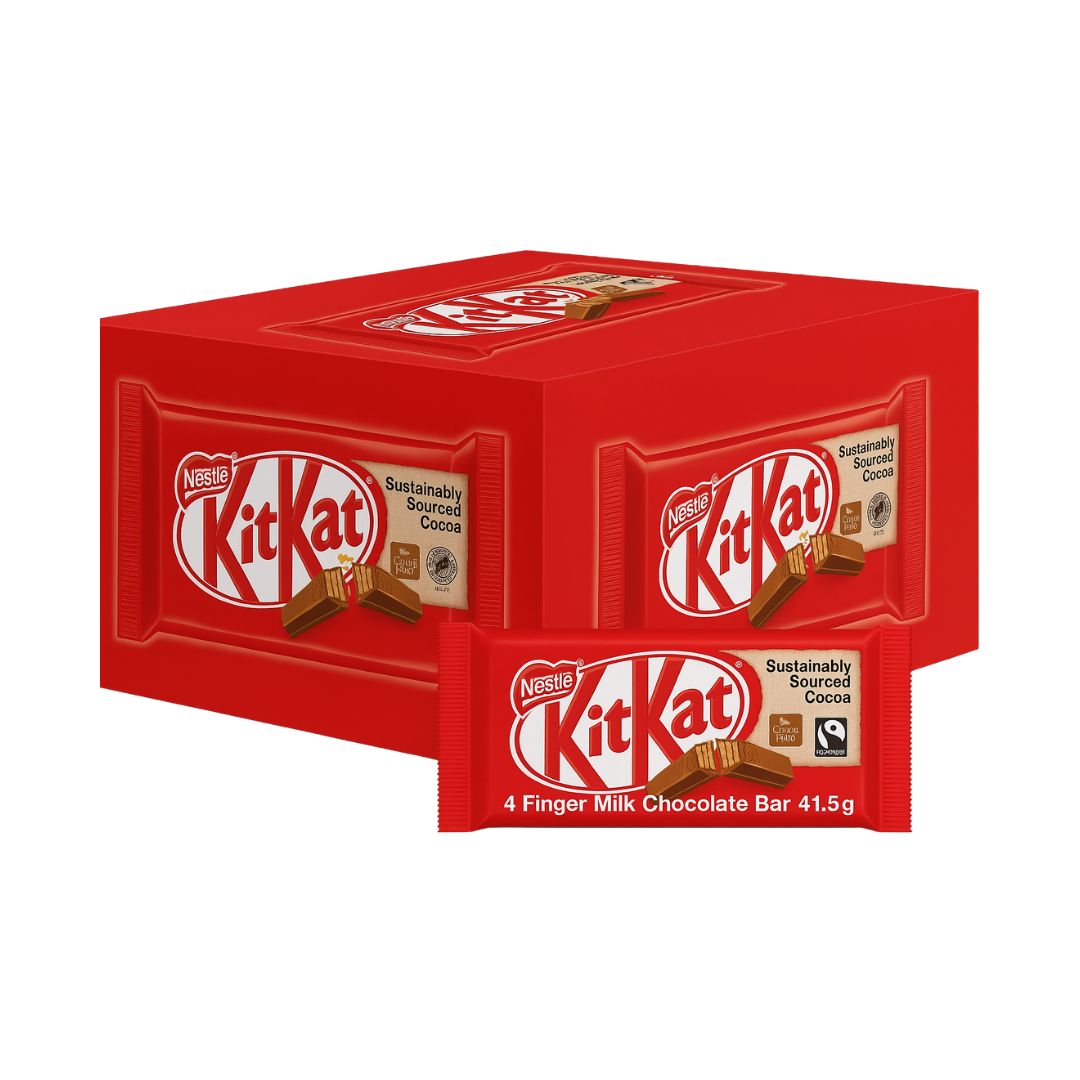 Kit Kat 4 Finger Milk Chocolate Bars