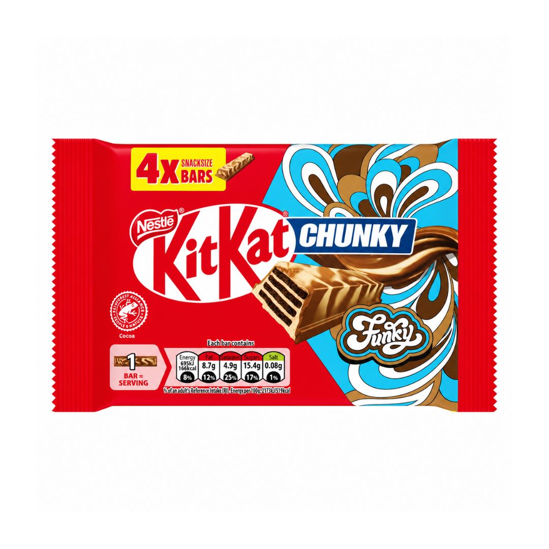 Nestlé KitKat Chunky Funky Chocolate Bars