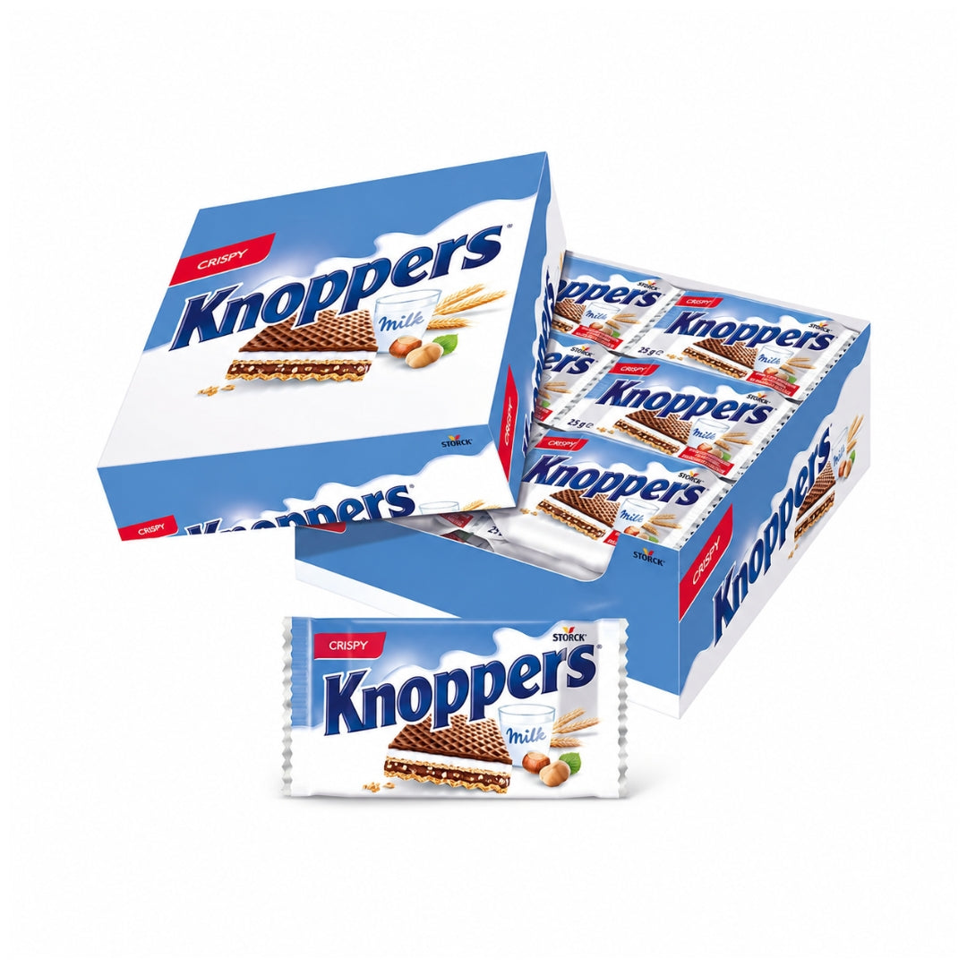 Storck Crispy Knoppers Wafer Bars