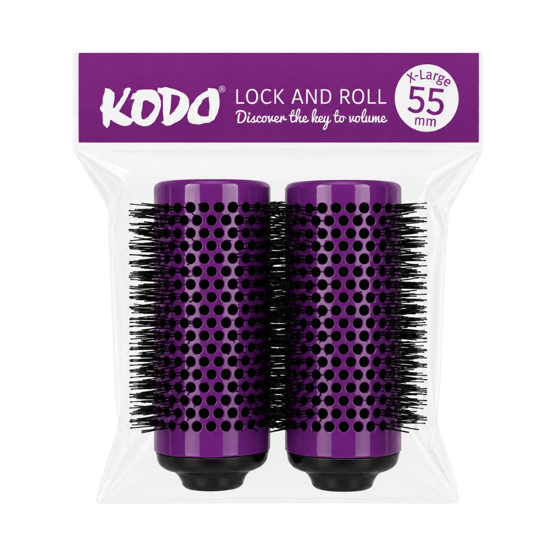 Kodo Lock & Roll Hair Rollers X-Large 55mm Brush Heads