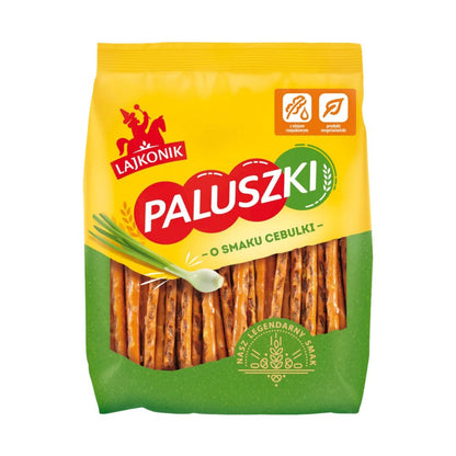 Lajkonik Paluski Onion Flavour Pretzel Sticks