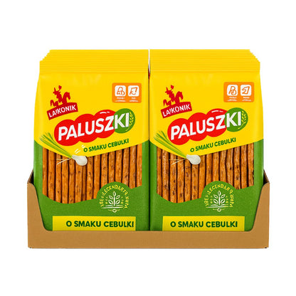 Lajkonik Paluski Onion Flavour Pretzel Sticks