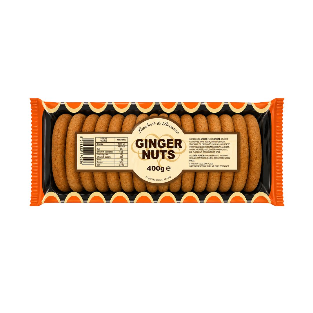 Lambert & Browne Ginger Nuts Mis-Shapes