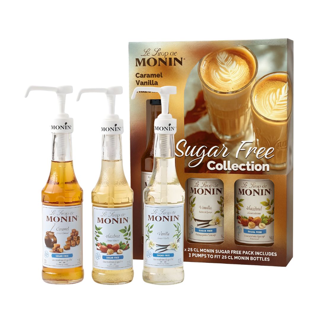 Le Sirop de MONIN Sugar Free Coffee Syrup Collection