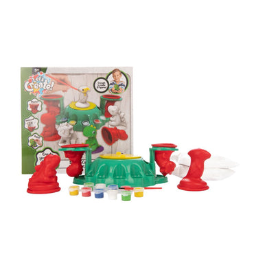 Let’s Create Plaster Casting & Painting 3D Dinosaurs