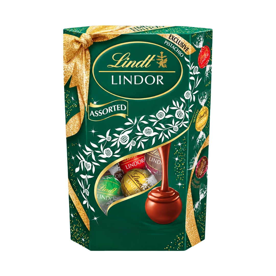 Lindt LINDOR Festive Edition Assorted Chocolate Truffles