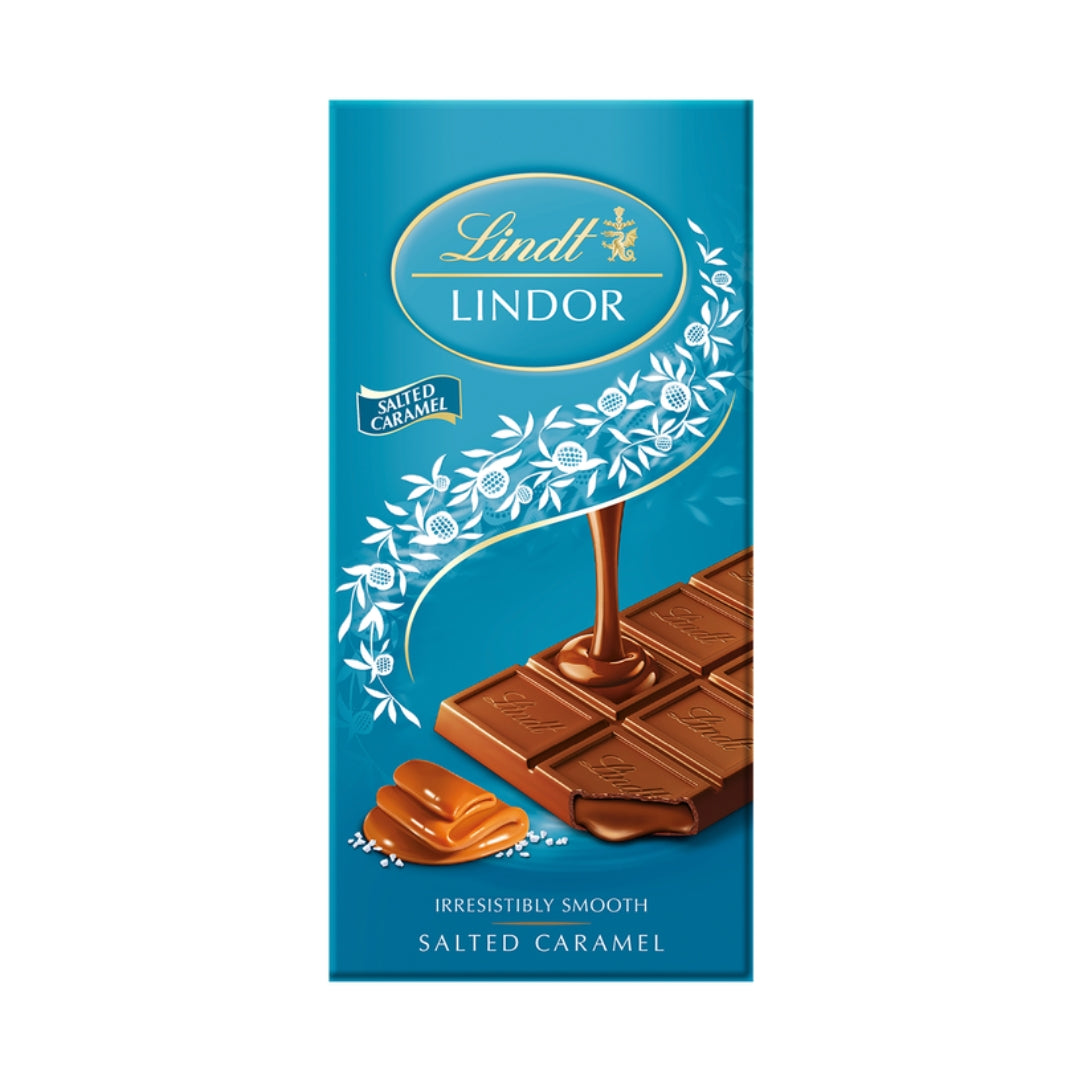 Lindt Lindor Salted Caramel Chocolate Bar