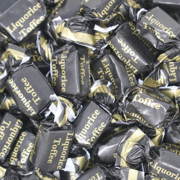 Retro Pick N Mix Sweets Traditional Liquorice Toffee