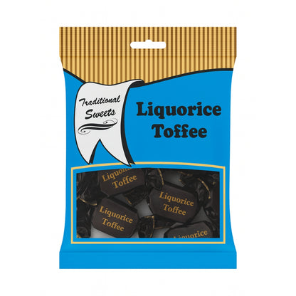 Retro Pick N Mix Sweets Traditional Liquorice Toffee